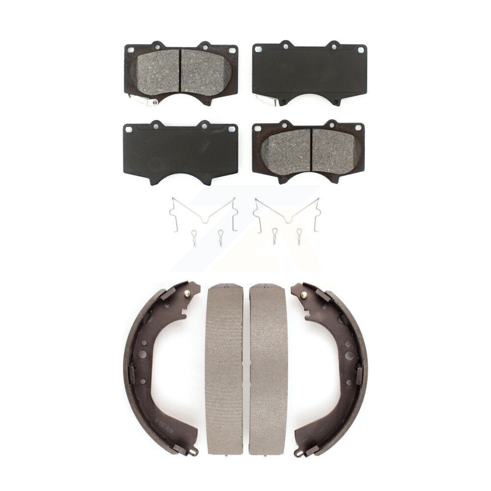 Transit Auto KSN-100267 Disc Brake Pad for 2000-2002 Toyota Tundra - Front and Rear