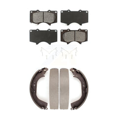 Transit Auto KSN-100267 Disc Brake Pad for 2000-2002 Toyota Tundra - Front and Rear