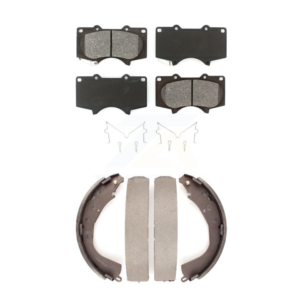 Transit Auto KSN-100268 Disc Brake Pad for 2003-2006 Toyota Tundra - Front and Rear