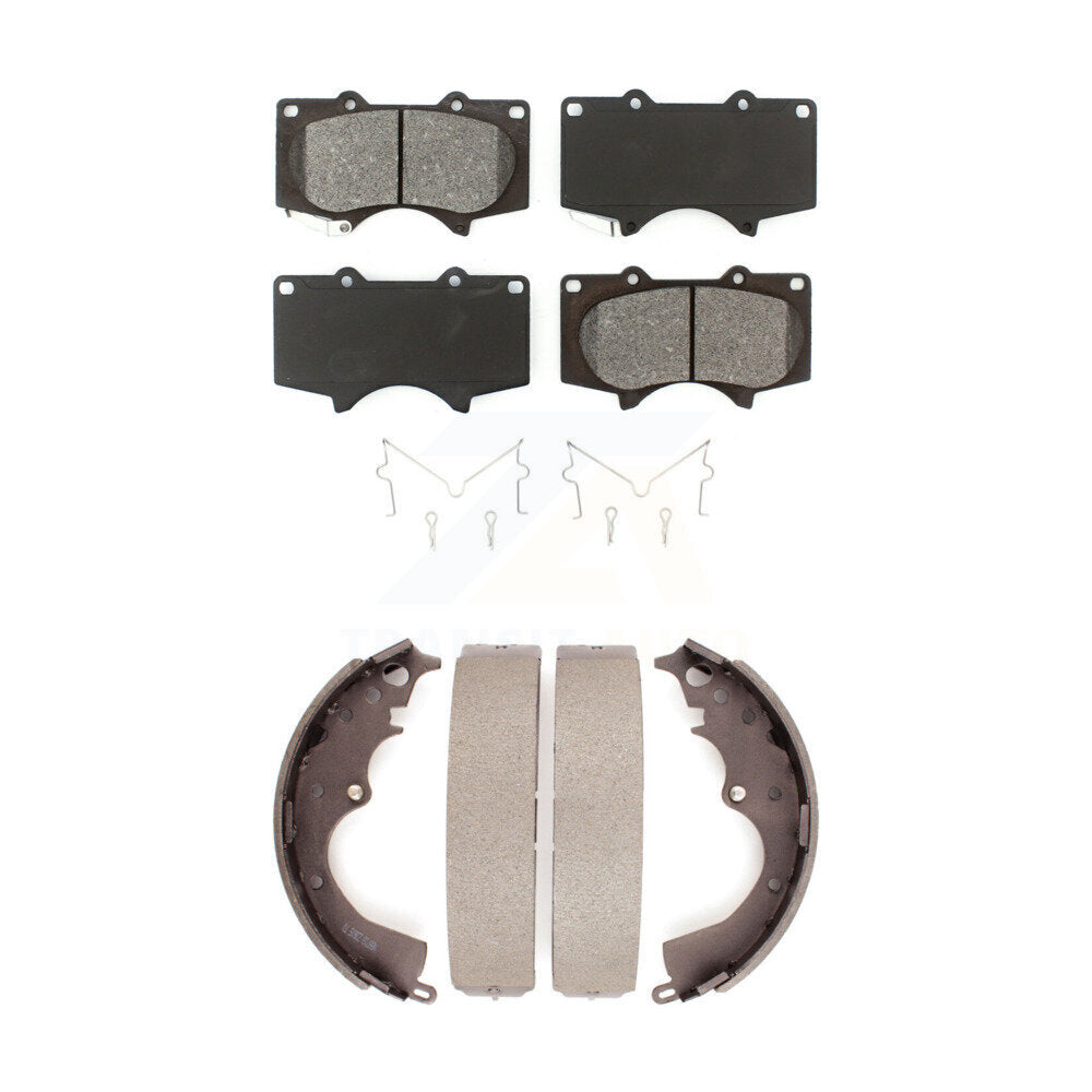 Transit Auto KSN-100269 Disc Brake Pad for 2005-2023 Toyota Tacoma - Front and Rear
