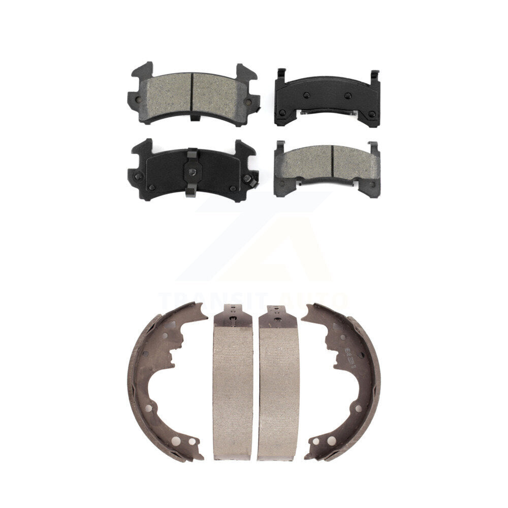 Transit Auto KSN-100270 Disc Brake Pad for 2003 Chevrolet S10, GMC Sonoma - Front and Rear