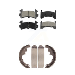 Transit Auto KSN-100270 Disc Brake Pad for 2003 Chevrolet S10, GMC Sonoma - Front and Rear