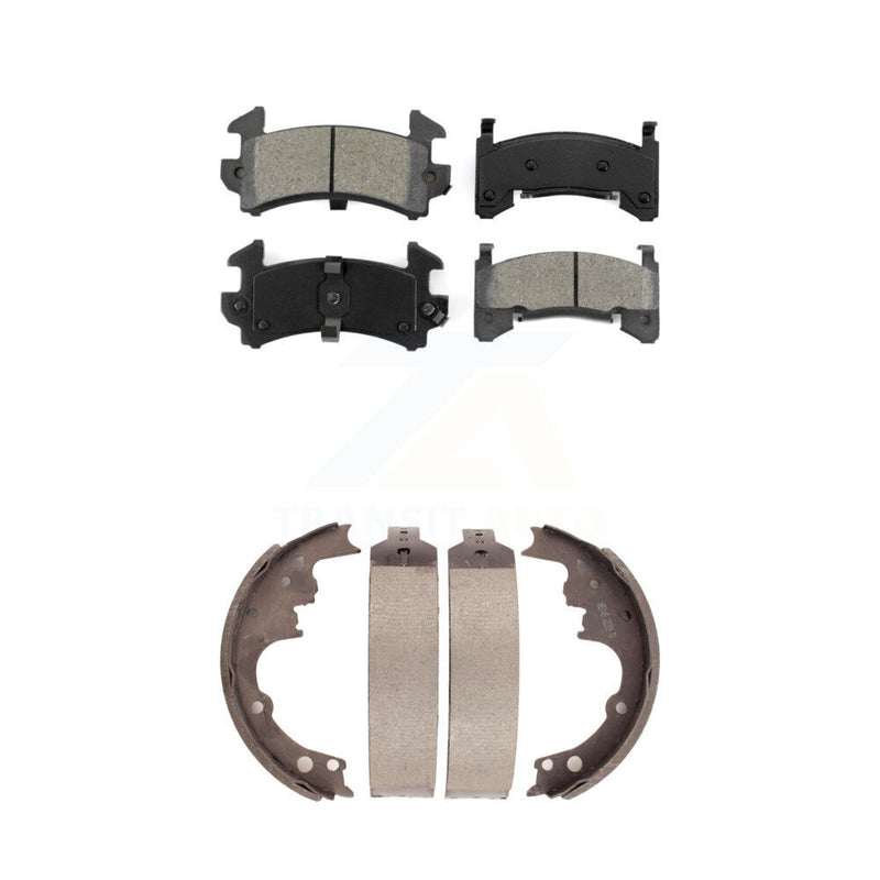 Transit Auto KSN-100270 Disc Brake Pad for 2003 Chevrolet S10, GMC Sonoma - Front and Rear