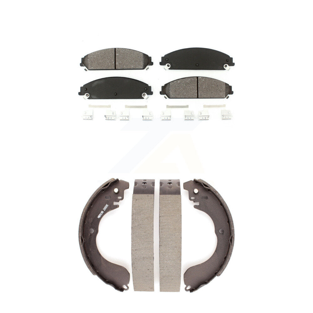 Transit Auto KSN-100271 Disc Brake Pad for 2008-2009 Dodge Caliber - Front and Rear