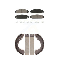 Transit Auto KSN-100271 Disc Brake Pad for 2008-2009 Dodge Caliber - Front and Rear