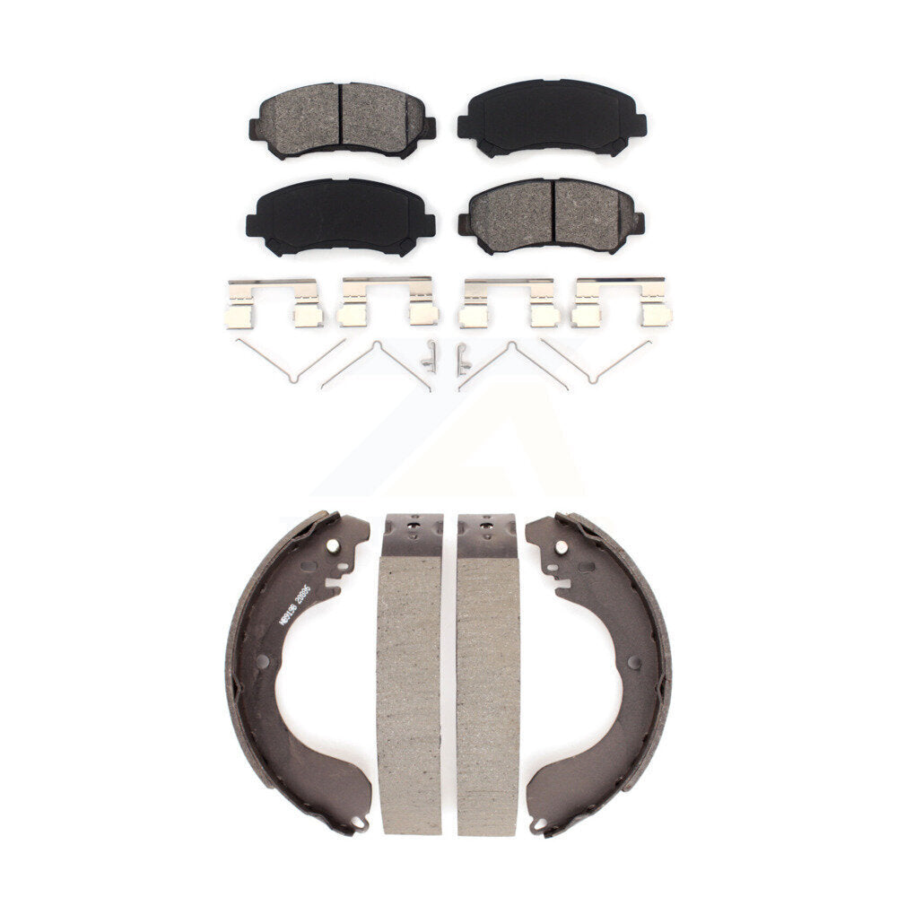 Transit Auto KSN-100275 Disc Brake Pad for 2007-2012 Nissan Sentra - Front and Rear