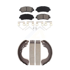 Transit Auto KSN-100275 Disc Brake Pad for 2007-2012 Nissan Sentra - Front and Rear