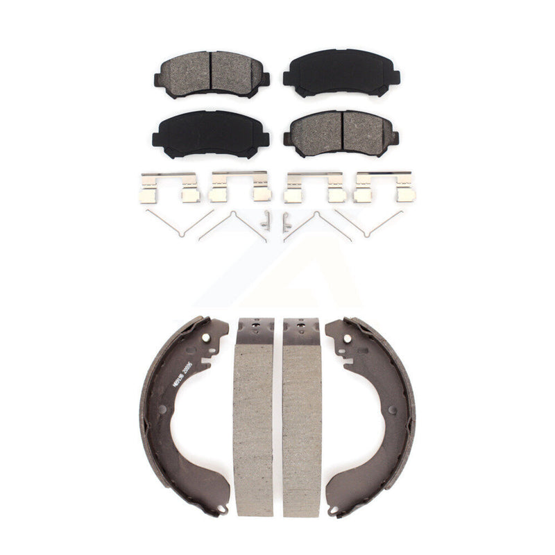 Transit Auto KSN-100275 Disc Brake Pad for 2007-2012 Nissan Sentra - Front and Rear