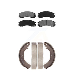 Transit Auto KSN-100285 Disc Brake Pad for 2009-2011 Mitsubishi Lancer - Front and Rear