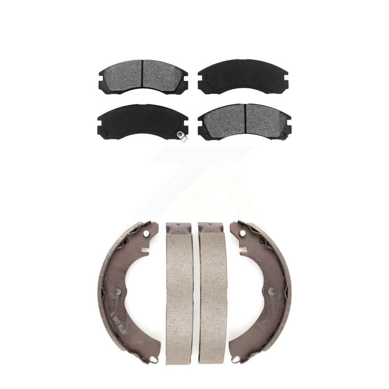 Transit Auto KSN-100285 Disc Brake Pad for 2009-2011 Mitsubishi Lancer - Front and Rear