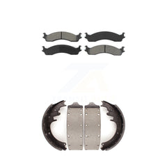 Transit Auto KSN-100286 Disc Brake Pad for 1999 Dodge Ram 3500 Van - Front and Rear