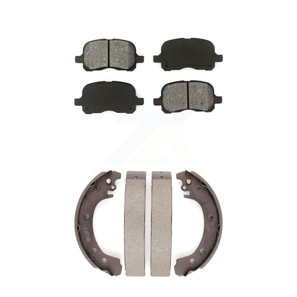 Transit Auto KSN-100287 Disc Brake Pad for 2002 Toyota Corolla - Front and Rear