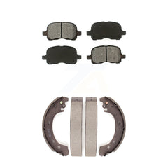 Transit Auto KSN-100287 Disc Brake Pad for 2002 Toyota Corolla - Front and Rear