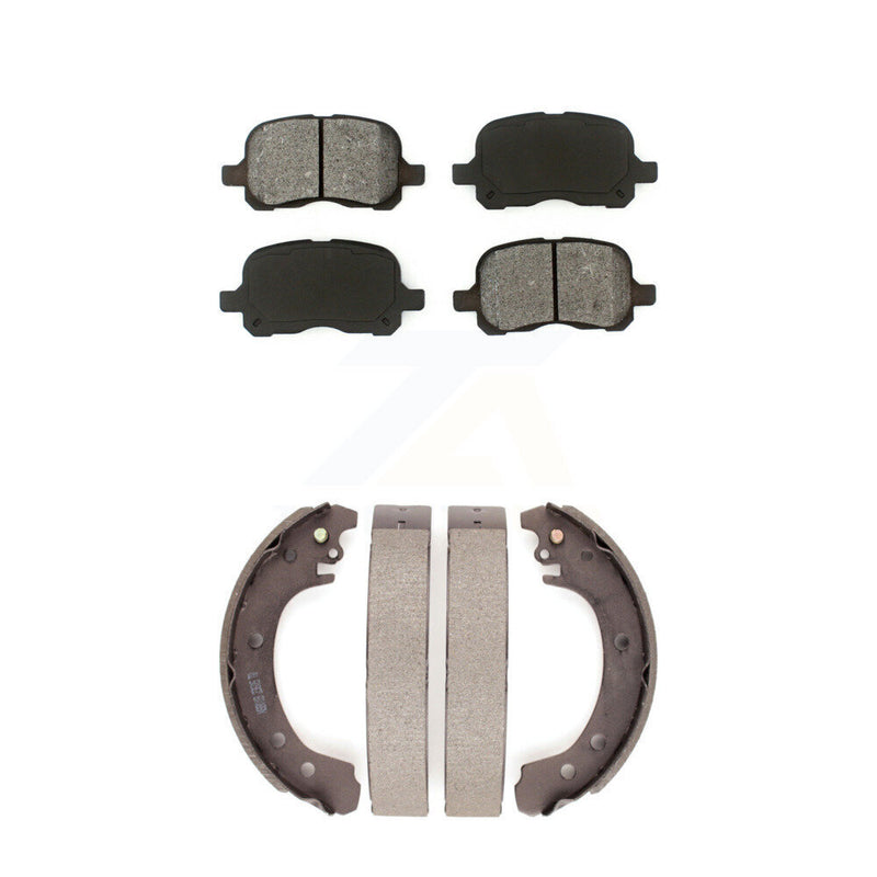 Transit Auto KSN-100287 Disc Brake Pad for 2002 Toyota Corolla - Front and Rear
