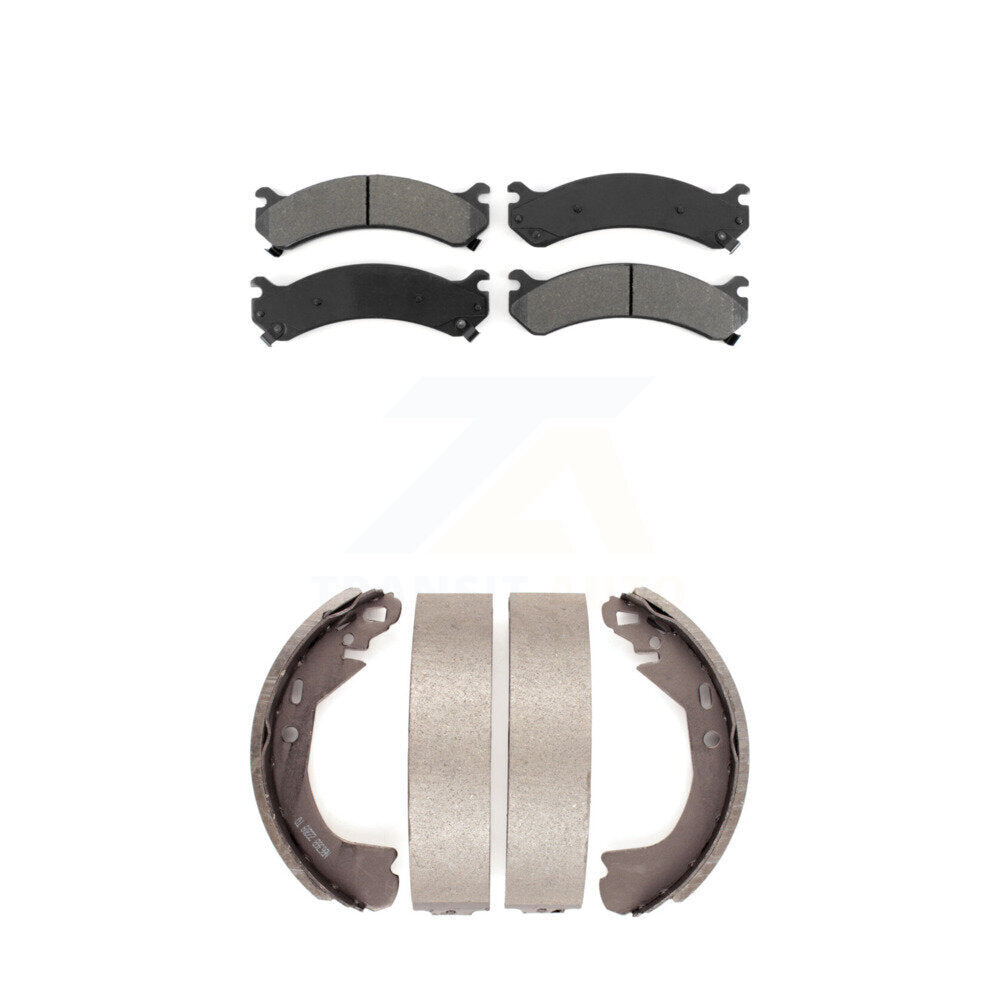 Transit Auto KSN-100288 Disc Brake Pad for 2002 Cadillac DeVille - Front and Rear