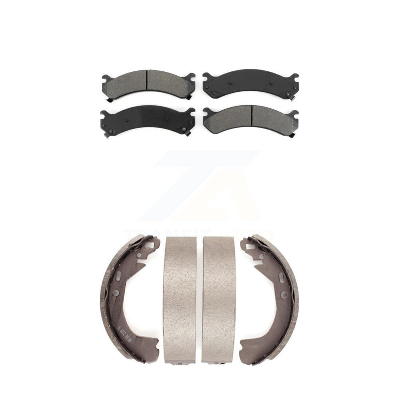 Transit Auto KSN-100288 Disc Brake Pad for 2002 Cadillac DeVille - Front and Rear