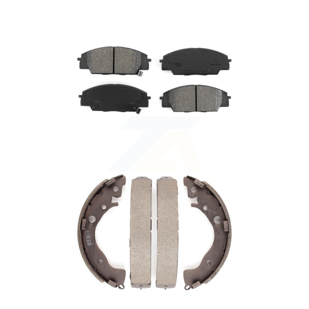 Transit Auto KSN-100292 Disc Brake Pad for 2011 Honda Civic - Front and Rear