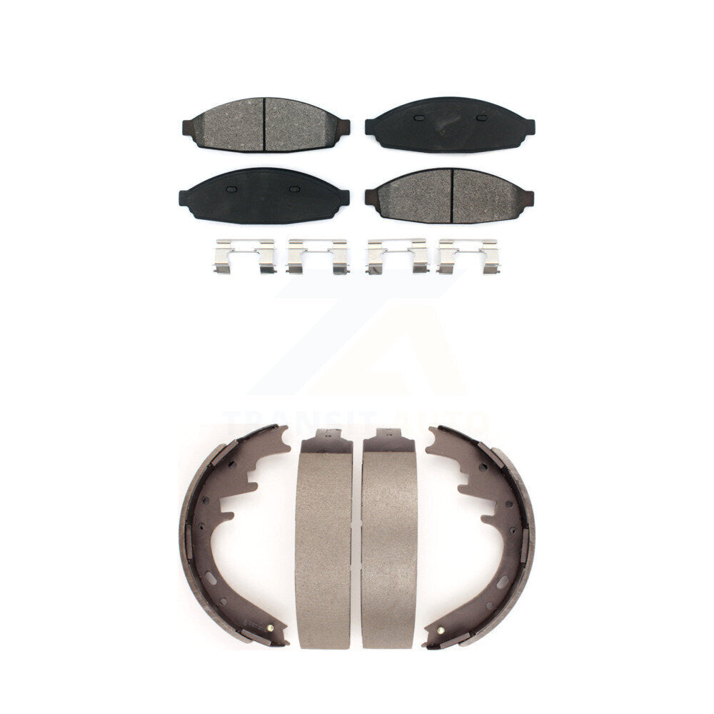 Transit Auto KSN-100293 Disc Brake Pad for 2003-2005 Lincoln Town Car - Front and Rear