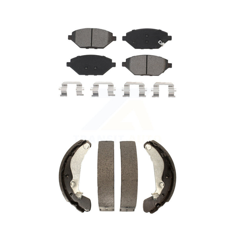 Transit Auto KSN-100297 Disc Brake Pad for 2016-2021 Chevrolet Spark - Front and Rear