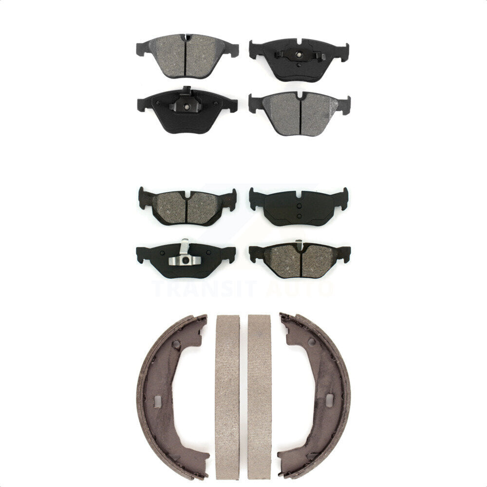 Transit Auto KSN-100549 Disc Brake Pad for 2007-2013 BMW 328i, BMW 323i - Front and Rear