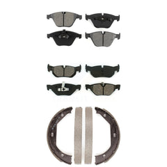 Transit Auto KSN-100550 Disc Brake Pad for 2008-2015 BMW X1, BMW 328i and More - Front and Rear