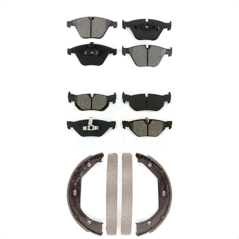 Transit Auto KSN-100550 Disc Brake Pad for 2008-2015 BMW X1, BMW 328i and More - Front and Rear