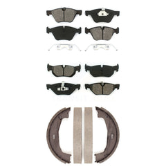 Transit Auto KSN-100551 Disc Brake Pad for 2006-2013 BMW 128i, BMW 328i and More - Front and Rear