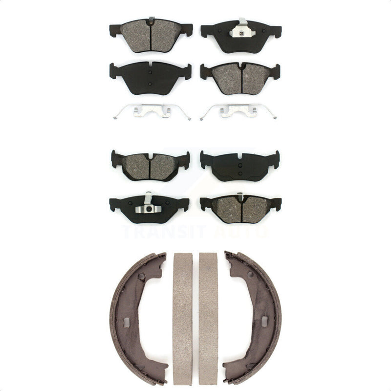 Transit Auto KSN-100551 Disc Brake Pad for 2006-2013 BMW 128i, BMW 328i and More - Front and Rear