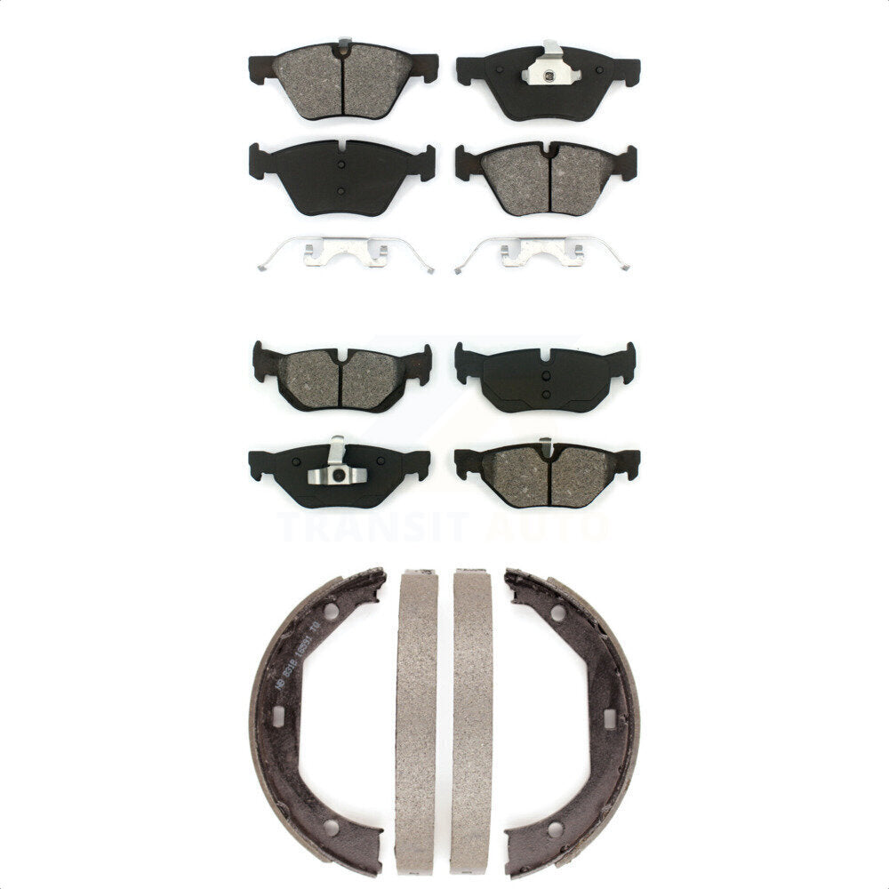 Transit Auto KSN-100552 Disc Brake Pad for 2006-2008 BMW 328xi, BMW 328i, BMW 325xi - Front and Rear
