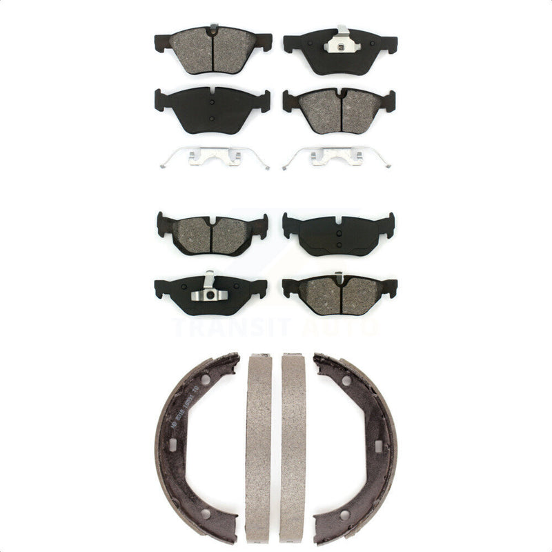 Transit Auto KSN-100552 Disc Brake Pad for 2006-2008 BMW 328xi, BMW 328i, BMW 325xi - Front and Rear