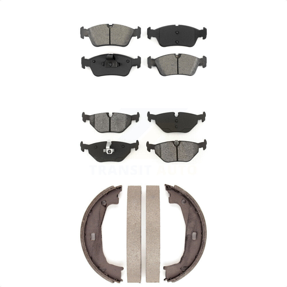 Transit Auto KSN-100553 Disc Brake Pad for 2000-2008 BMW Z4, BMW 320i and More - Front and Rear
