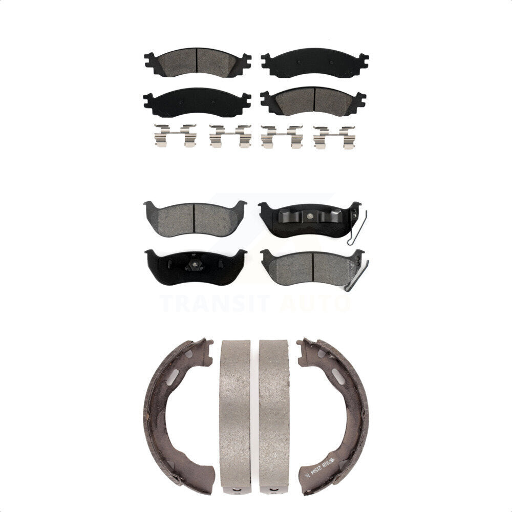Transit Auto KSN-100556 Disc Brake Pad for 2006-2010 Mercury Mountaineer, Ford Explorer Sport Trac, Ford Explorer - Front and Rear