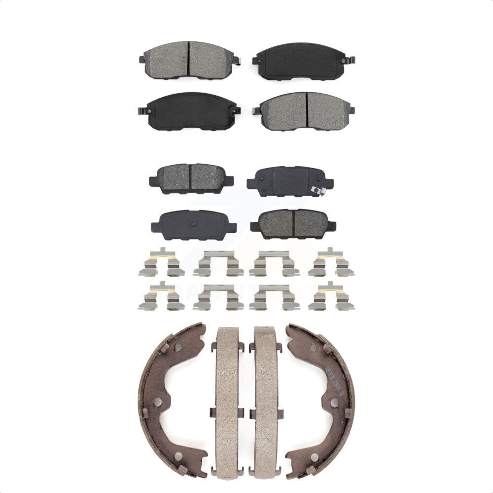 Transit Auto KSN-100559 Disc Brake Pad for 2002-2013 Nissan Altima, INFINITI G35, Nissan 350Z - Front and Rear