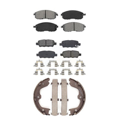 Transit Auto KSN-100559 Disc Brake Pad for 2002-2013 Nissan Altima, INFINITI G35, Nissan 350Z - Front and Rear