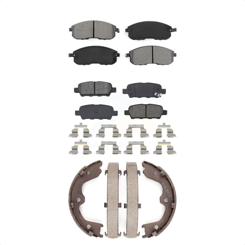 Transit Auto KSN-100559 Disc Brake Pad for 2002-2013 Nissan Altima, INFINITI G35, Nissan 350Z - Front and Rear