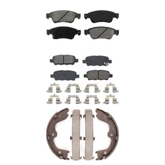 Transit Auto KSN-100560 Disc Brake Pad for 2007-2014 INFINITI Q60, INFINITI G35 - Front and Rear