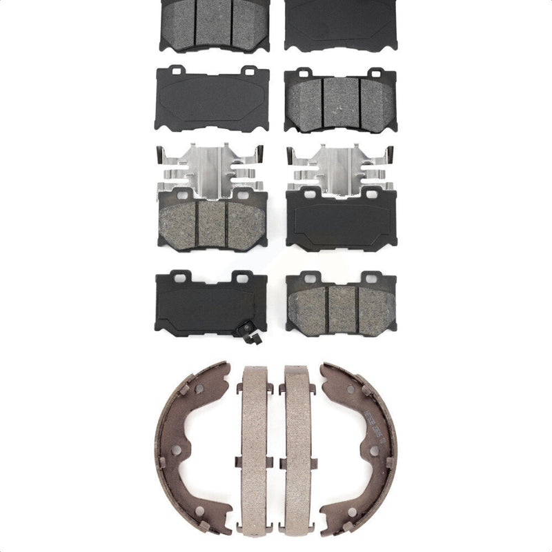 Transit Auto KSN-100562 Disc Brake Pad for 2008-2013 INFINITI G37 - Front and Rear