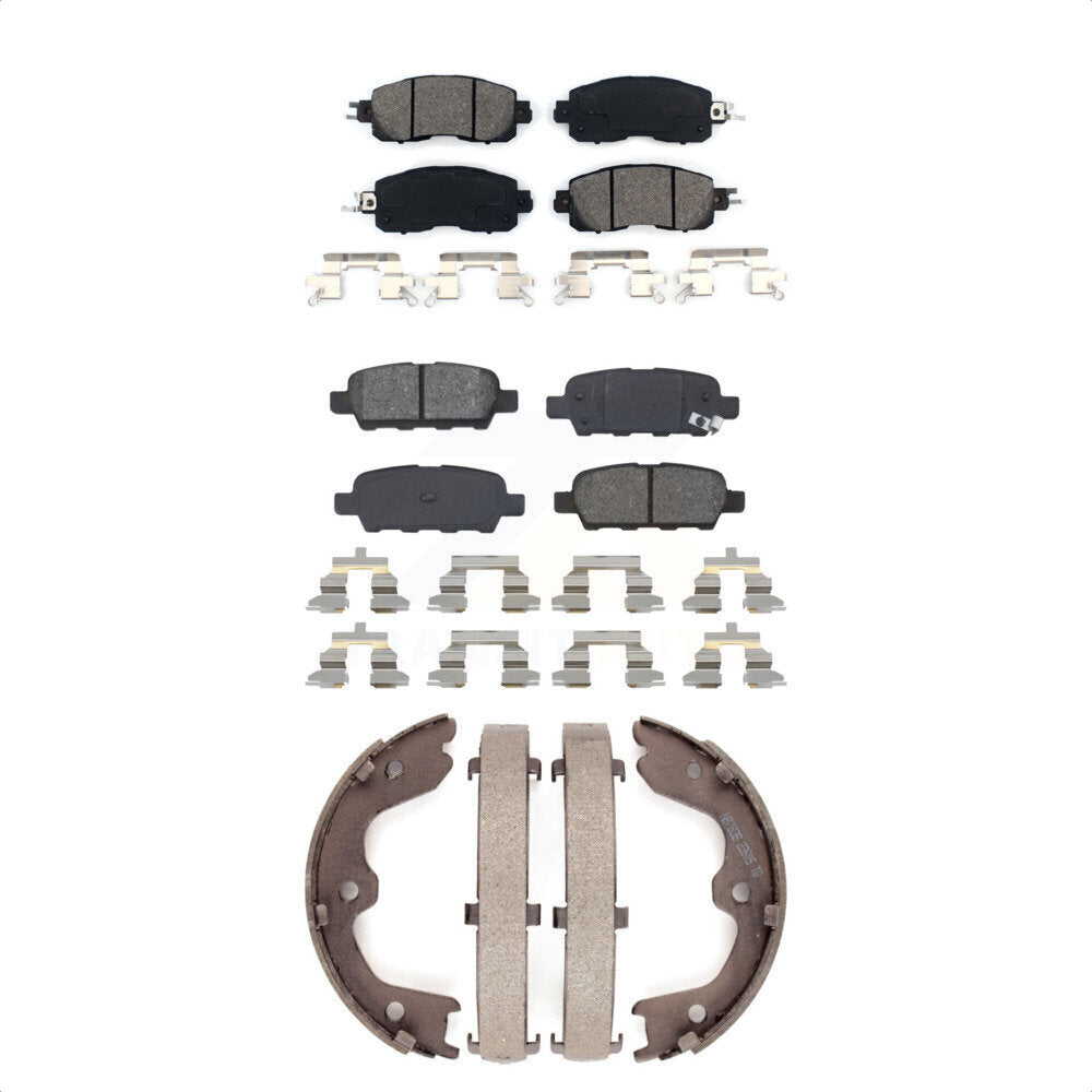 Transit Auto KSN-100563 Disc Brake Pad for 2013-2023 Nissan Altima - Front and Rear