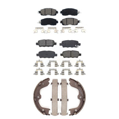 Transit Auto KSN-100563 Disc Brake Pad for 2013-2023 Nissan Altima - Front and Rear