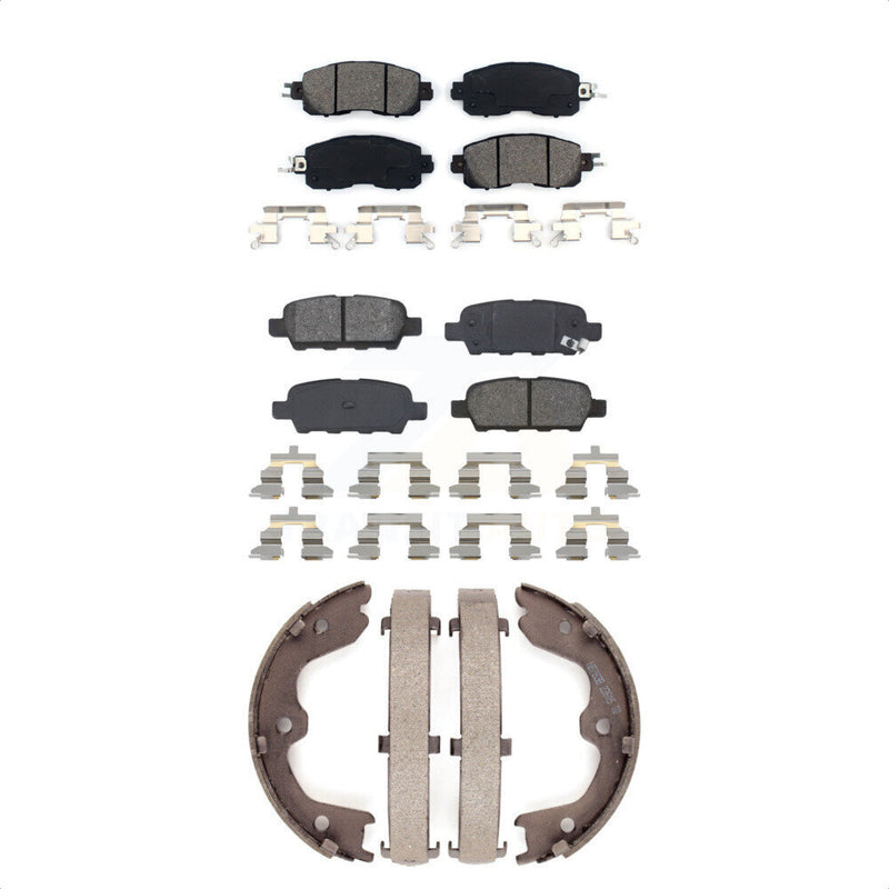 Transit Auto KSN-100563 Disc Brake Pad for 2013-2023 Nissan Altima - Front and Rear