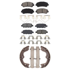 Transit Auto KSN-100564 Disc Brake Pad for 2009-2022 Nissan Maxima - Front and Rear