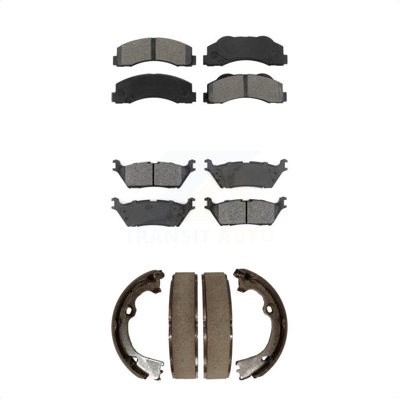 Transit Auto KSN-100568 Disc Brake Pad for 2015-2017 Ford F-150 - Front and Rear