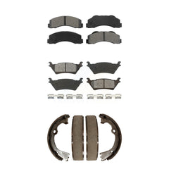 Transit Auto KSN-100569 Disc Brake Pad for 2012-2017 Ford F-150 - Front and Rear