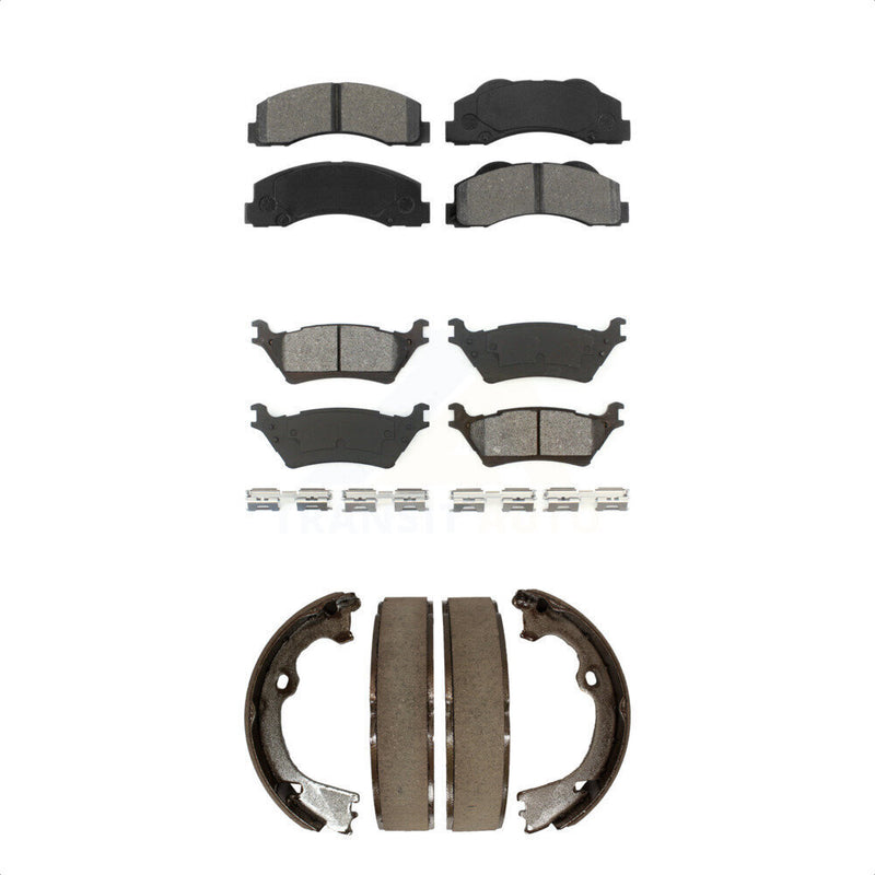 Transit Auto KSN-100569 Disc Brake Pad for 2012-2017 Ford F-150 - Front and Rear