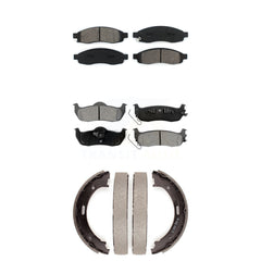 Transit Auto KSN-100572 Disc Brake Pad for 2004-2007 Nissan Armada, INFINITI QX56, Nissan TITAN - Front and Rear