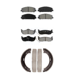 Transit Auto KSN-100573 Disc Brake Pad for 2006-2014 Nissan TITAN, Nissan Armada - Front and Rear