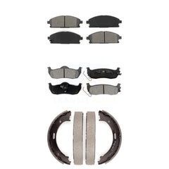 Transit Auto KSN-100574 Disc Brake Pad for 2004 Nissan Pathfinder - Front and Rear