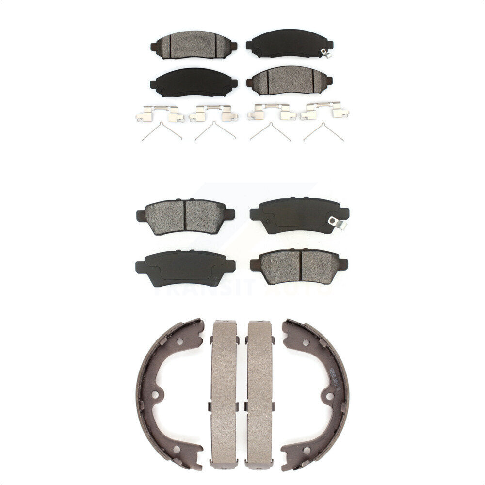 Transit Auto KSN-100575 Disc Brake Pad for 2005-2012 Nissan Pathfinder, Nissan Xterra - Front and Rear