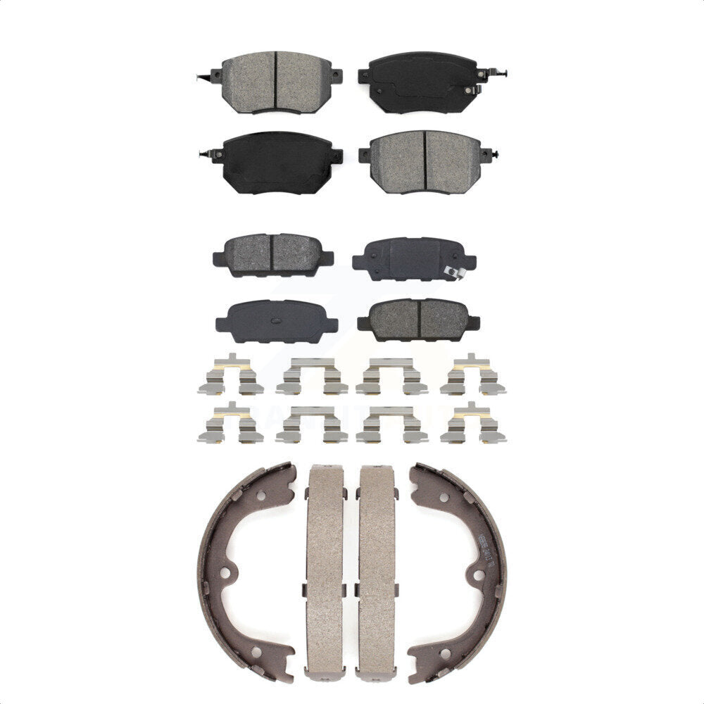 Transit Auto KSN-100579 Disc Brake Pad for 2003-2012 Nissan Murano - Front and Rear
