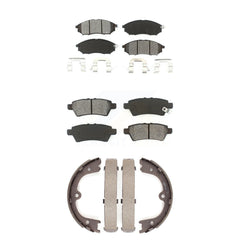 Transit Auto KSN-100582 Disc Brake Pad for 2008-2012 Nissan Pathfinder - Front and Rear